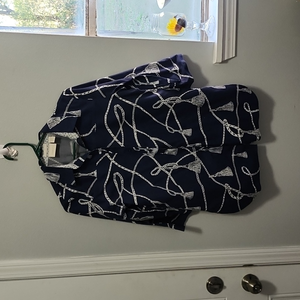Blue Chico Rope Blouse